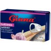 GIANA Sardinky v rastlinnom oleji s cesnakom 125g 125g