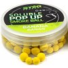 Nástrahy Stég Soluble Pop-Up Smoke Ball 12mm 25gr Banana