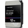 WD Ultrastar DC HC555 - Pevný disk - Datové centrum - 12 TB - interní - 3.5 - SATA 6Gb/s - 7200 ot/min. - vyrovnávací pamet: 512 MB