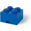 Modrý úložný box so zásuvkou LEGO®