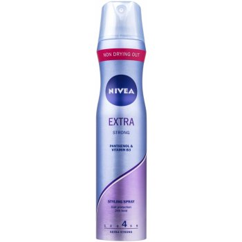 Nivea Hair Care Extra Strong lak na vlasy extra silno tužiaci 250 ml od 3 €  - Heureka.sk
