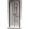 Kermi Cada XS sprchové dvere 110 cm výklopné čierna matná/priehľadné sklo CKPTD110203PK