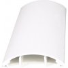 Lišta na káble prechodová Malpro LO 50/2M 50x11 mm 2m, biela