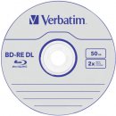 Verbatim BD-RE 50GB 2x, 5ks