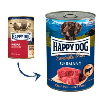 Happy Dog Sensible Pure Germany Rind 0,8 kg