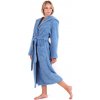 Dámsky župan Athena s kapucňou 3116 Denim Light - Vestis XL