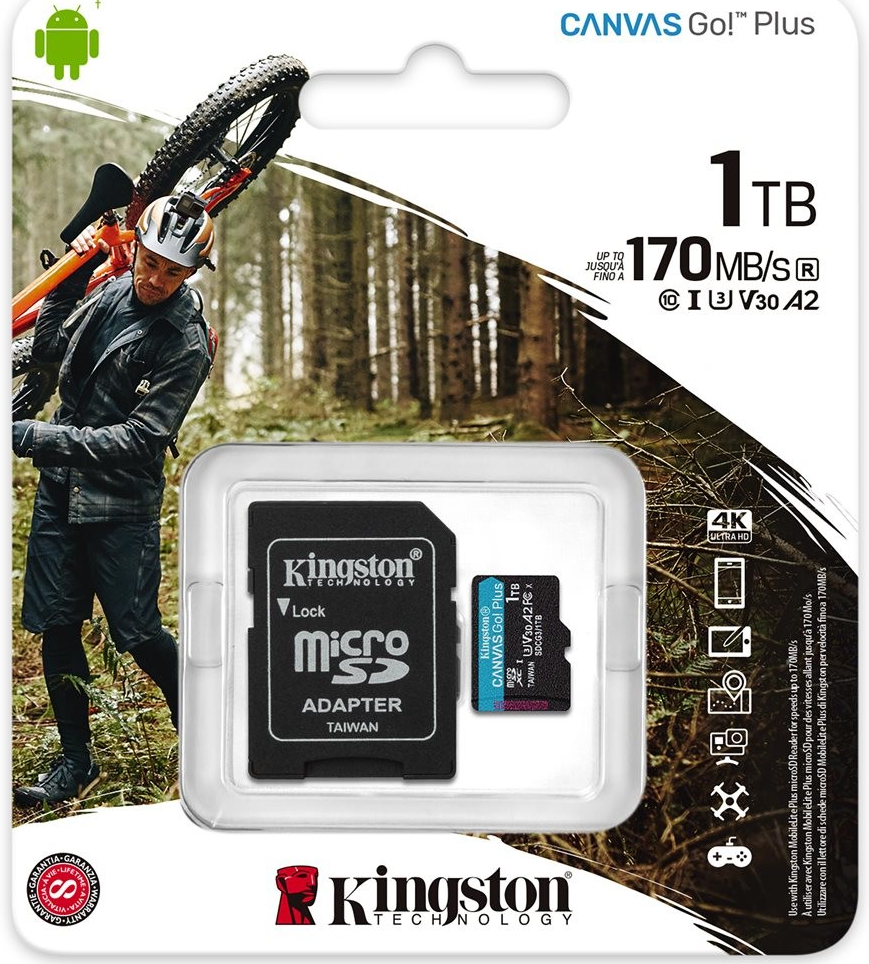 Kingston microSDXC 1TB SDCG3/1TB