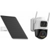 Imou IP kamera AOV Dual 10MP + solární panel/ PTZ/ Wi-Fi/ 4G LTE/ 5 + 5Mpix/ IP66/ objektiv 3,6mm/ IR až 25m/ bez karty (IPC-SA70F-10M0T2-EU/FSP008)