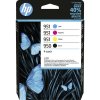 HP 950 Ink balenie po 4 ks originál čierna, zelenomodrá, purpurová, žltá 6ZC65AE atramenty; 6ZC65AE