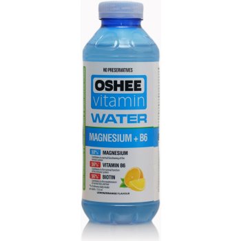 Oshee Vitamínová voda magnézium + B6 0,55 l