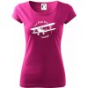 Still Plays With Planes - Dámske tričko Pure - M ( Fuchsiová )