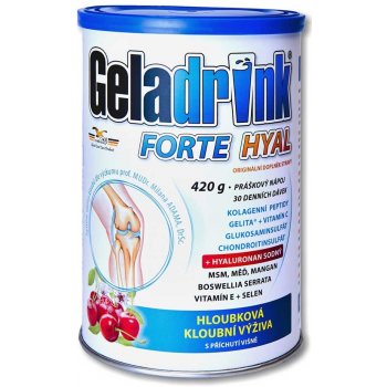 Geladrink Forte Hyal práškový nápoj višeň 420 g