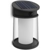 Philips Juda UltraEfficient solárne LED svietidloso senzorom čierne, 3,2 W, 500 lm, 2700 K
