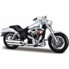 Maisto Harley Davidson FXDFSE CVO Fat Bob (2009) Silver 1:18