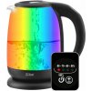 Zilan Rychlovarná konvice ZILAN ZLN 3956, rychlovarná konvice 2200 W, objem 1,7 l, regulace teploty, LED osvětlení, sklo k ZLN 3956