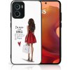 VSETKONAMOBIL 106804 MY ART Ochranný kryt pre Motorola Moto G05 / Moto E15 RED DRESS (137)