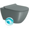 Sapho GSI Pura - Závesné WC, Swirlflush, agave mat 881504
