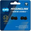 Spojka reťaze 12 KMC DLC 2ks