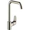 Drezová batéria Hansgrohe Focus s otočným ramienkom vzhled nerezu 31821800