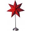 STAR TRADING Svietiaca hviezda na stojančeku Antique Red