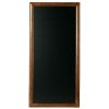 Nástenná popisovacia tabuľa LONG 56x100 cm, tmavo hnedá
