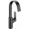Hansgrohe Vivenis Umývadlová batéria s výpusťou a otočným výtokom, EcoSmart, kefovaný čierny chróm 75030340-HG