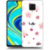 Picasee silikónový prehľadný obal pre Xiaomi Redmi Note 9 Pro - Hello there