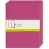 Set Of 3 Moleskine Extra Large Plain Cahier Journals