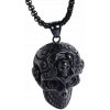 Pánsky Náhrdelník Lebka - Čierna KP-20473