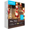 Modee Lighting LED dekorácia 10 LED 90cm mikuláš 2xAA batérie