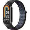 Látkový remienok pre Xiaomi Smart Band 8 - Čiernofialový