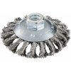 METABO - OKRÚHLA KEFA 100X0,5X10 MM/ M 14, ŤAHANÝ OCEĽOVÝ DRÔT, ZALOMENÝ - 623803000