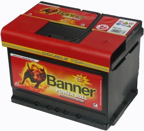 Batterie Auto 12v 60ah 540A Banner Power Bull P6009 D59 LB2