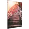 Vertikálny foto obraz akrylové sklo Schody v horách 50x100 cm