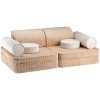 Wigiwama Sedacia súprava Settee Curdoroy Barva: Brown Sugar