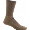 Ponožky merino DARN TOUGH T3001 Micro Crew Lightweight Tactical Sock - coyote brown Velikost: L