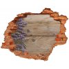 Foto fotografie diera na stenu Levanduľa na drevo 90x70 cm