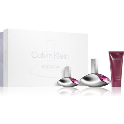 Calvin Klein Euphoria parfumovaná voda 100 ml + parfumovaná voda 30 ml + telové mlieko 100 ml