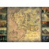 Puzzle Pán prsteňov – mapa Stredozeme 1000 dielikov