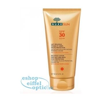 Nuxe Sun delikátne mlieko na opaľovanie SPF30 150 ml