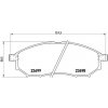 Sada brzdových platničiek, vždy 4 kusy v sade BREMBO P 56 058 (P56058)