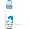 Canpol babies fľaša s potlačou Love&Sea Blue 250 ml