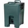 Cambro Termoska na nápoje s kohútikom 39,7 l, zelená | CAMBRO, Ultra Camtainers