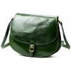 Kožená kabelka Florence zelená KZ56546