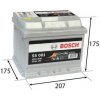 BOSCH S5 52Ah Autobatéria 12V , 520A , 0 092 S50 010