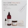 Ziaja Baltic Home Spa Wellness pleťový krém ľahká formula 50 ml + telový peeling 300 ml + hydratačný telový krém 300 ml + sprchový gél 500 ml darčeková sada