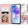 Tech-Protect Wallet knižkové puzdro na Samsung Galaxy A55 5G, blossom flower