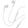 Baseus - Wired Earphones Encok HZ19 káblové slúchadlá 3.5mm jack, s mikrofónom, half-in-ear - mesačne biele