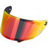 HJC plexi HJ-38 Pinlock mirror fire red