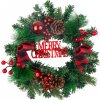 Dekorácia MagicHome Vianoce, veniec, priemer 25 cm